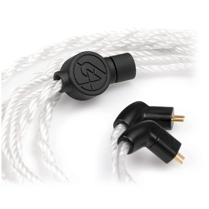 Cable 64 Audio Premium 8-Braid Cable Non-Recessed Silver 2.5mm - img.1