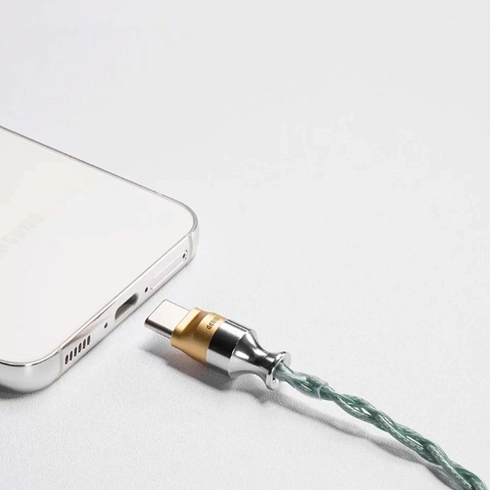 Cable ddHiFi M120B mmcx - usb-c green - img.2