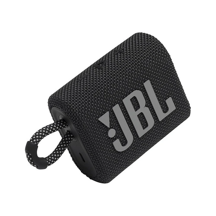 Portable speaker JBL Go 3 Black - img.4