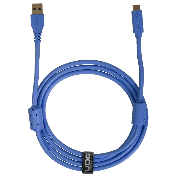 Cable UDG Ultimate Audio Cable USB-C - USB-A Straight 1.5m Blue - img.0