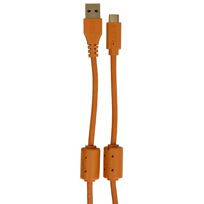 Cable UDG Ultimate Audio Cable USB-C - USB-A Straight 1.5m Orange - img.1