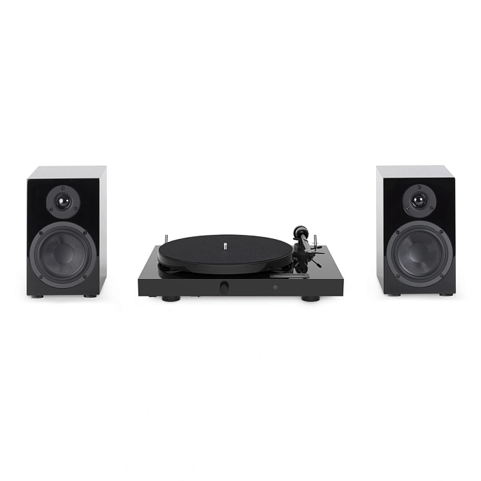 Turntable Pro-Ject SET JukeBox E1 + Speaker Box 5 Piano Black - img.1