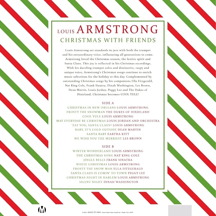 Vinyl Record Louis Armstrong - Christmas With Friends (Limited Edition Green) LP - img.3