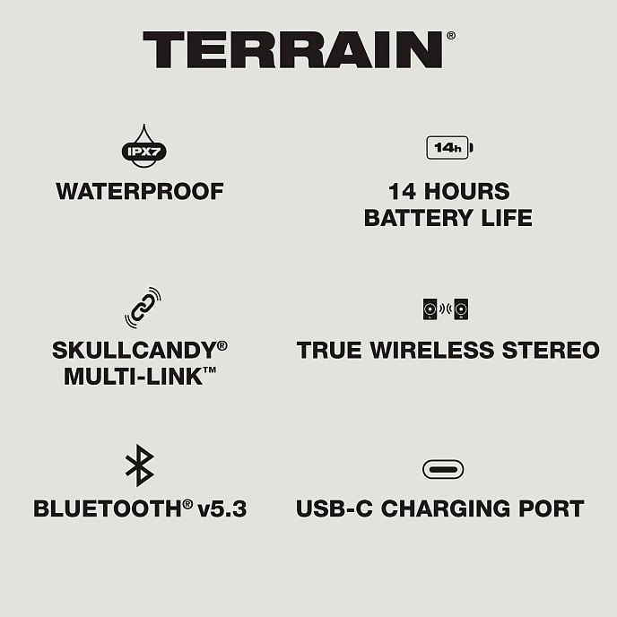 Portable speaker Skullcandy Terrain XL Black/Orange - img.5