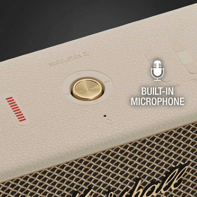 Portable speaker Marshall Middleton II Cream - img.4