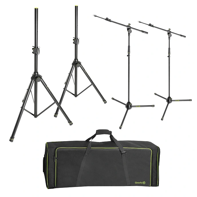 Speaker Stands Gravity SSMS SET 1 Black - img.0