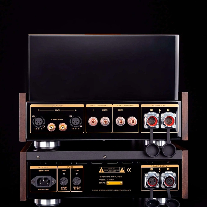 Headphone Amplifier Cayin Soul 170HA Black Brown - img.5