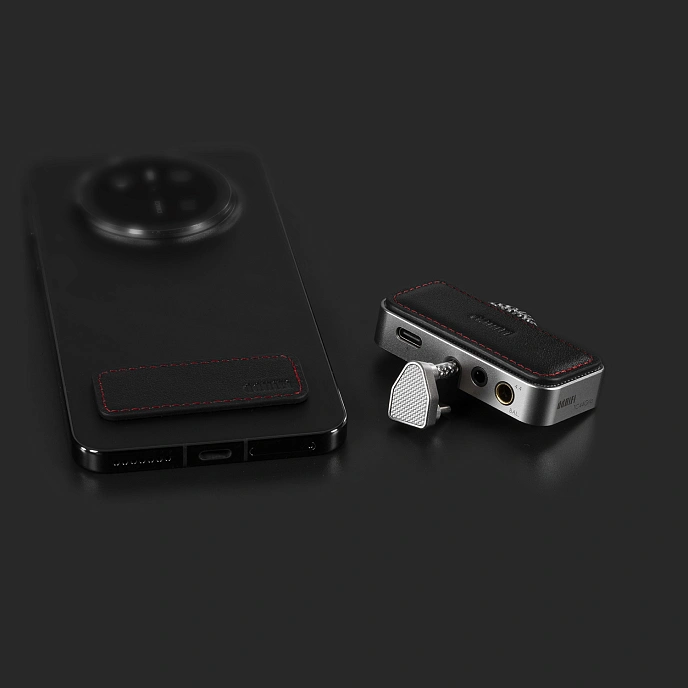 Headphone amplifier with DAC ddHiFi TC44Grip Silver - img.11