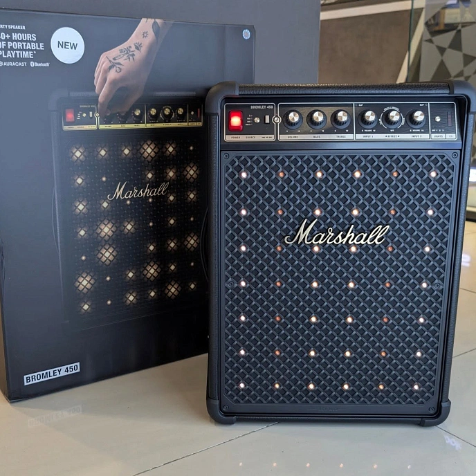 Speaker System Marshall Bromley 450 Black Brass - img.13