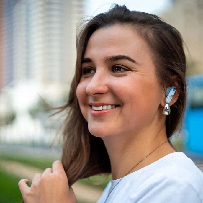 Wireless Headphones Skullcandy EcoBuds Glacier - img.3