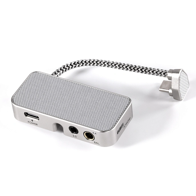 Headphone amplifier with DAC ddHiFi TC44Grip Silver - img.0