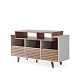 Hi-Fi Stand NorStone Oslo Vinyl 1200 White/Light Oak - img.2 Hi-Fi Stand NorStone Oslo Vinyl 1200 White/Light Oak - img.2