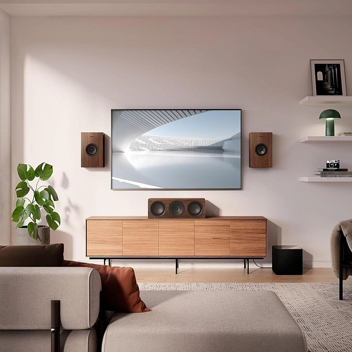 Central Channel KEF Q6 Meta Walnut - img.2