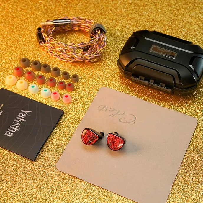 In-ear headphones Celest Yaksha Blood Red - img.7