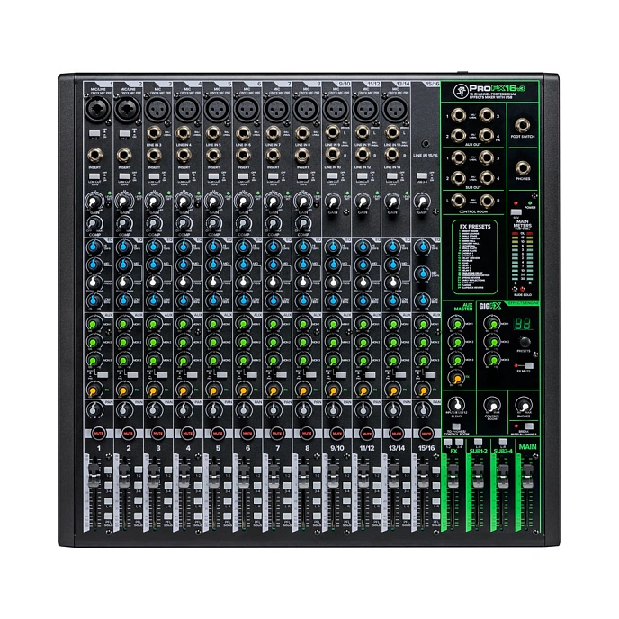 Mixing console Mackie ProFX16v3 Black - img.0