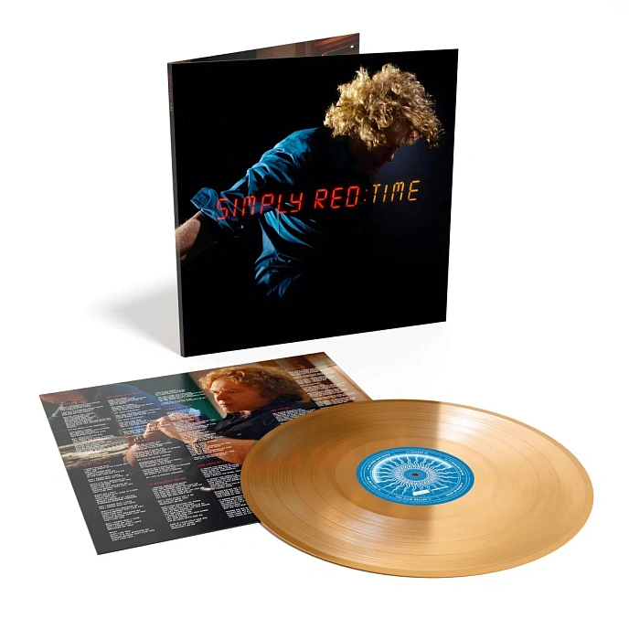 Vinyl Record Simply Red – Time (Limited Edition, Gatefold, Gold) LP - img.1