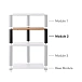 Hi-Fi Stand NorStone Copenhagen 2 Oak - img.1