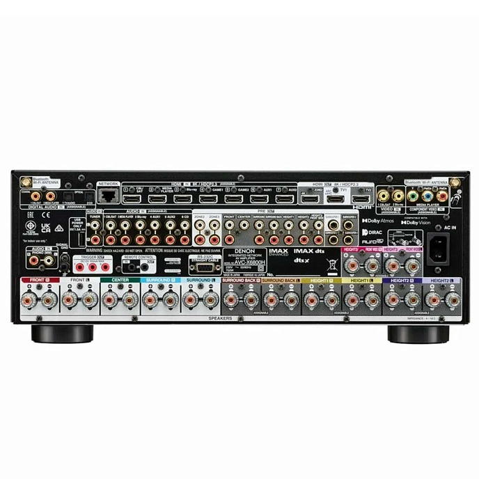 Receiver Denon AVC-X6800H Black - img.3