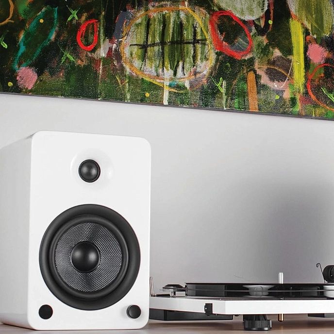 Bookshelf speakers Kanto YU6 Matte White - img.6