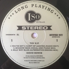 Vinyl Record David Bowie – Toy E.P. - You've Got It Made With All The Toys - LP