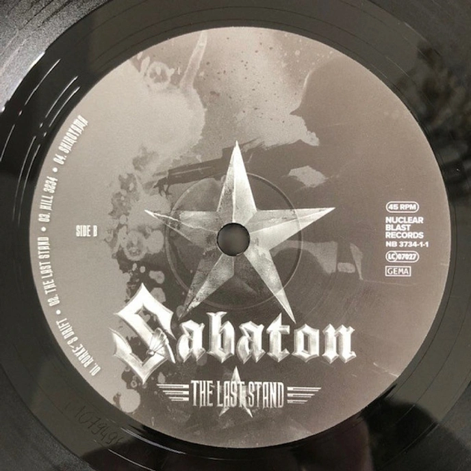 Vinyl Record Sabaton - The Last Stand - 2LP - img.3