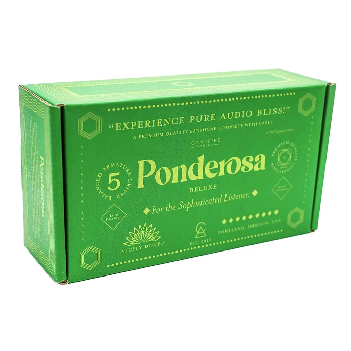 In-ear headphones Campfire Audio Ponderosa Deluxe Universal Green - img.3