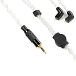 - img.0 Cable 64 Audio Premium 8-Braid Cable Non-Recessed Silver 2.5mm - img.0