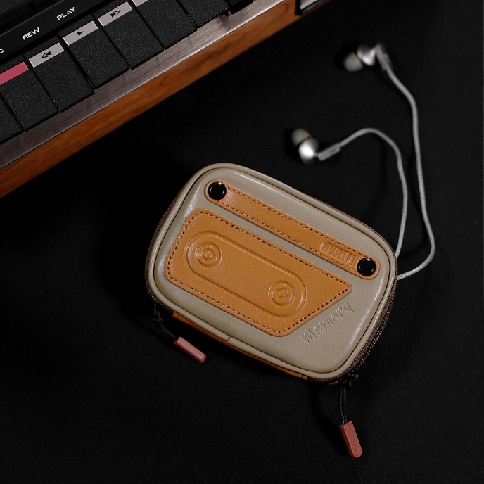 Storage cases ddHiFi CZ120 Retro Cassette-Style Coffee Bean - img.10