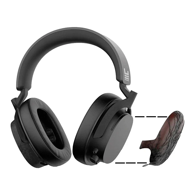 Earpads Heavys Metal East Records Shells Black - img.1
