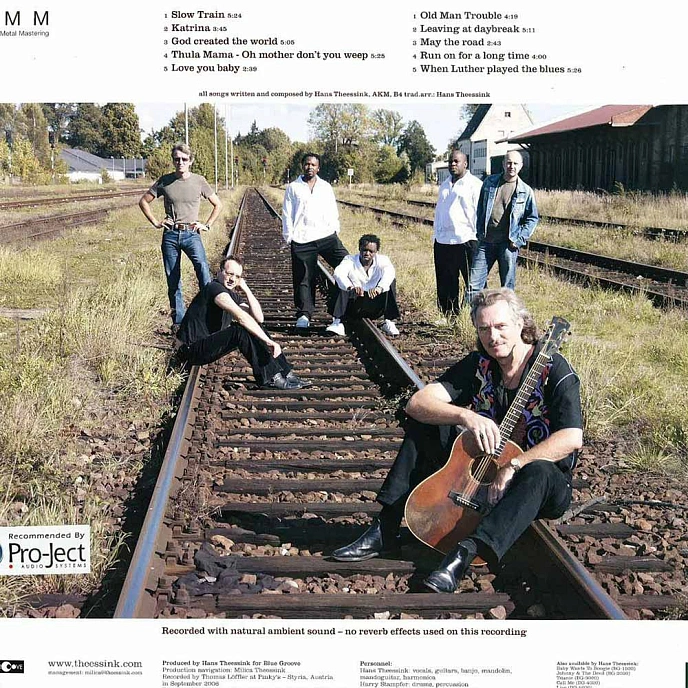 Vinyl Record Pro-Ject Hans Theessink - Slow Train LP - img.1