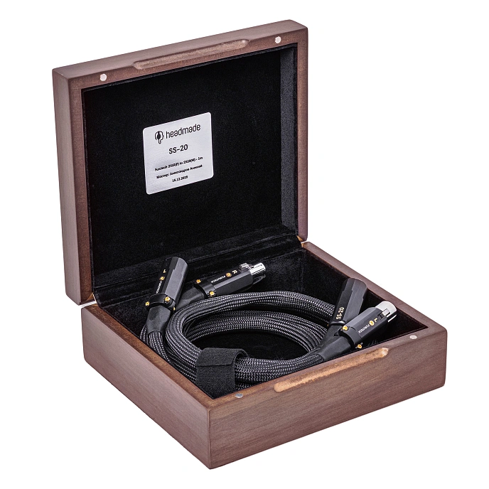 Cable HeadMade SS-20 Furutech 2XLR(F) - 2XLR(M) 1m - img.3