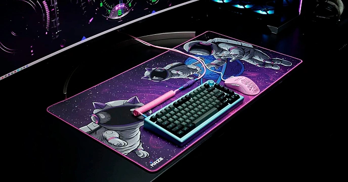 Mouse pad Maze ASTRO PAW-PP Purple 2XL - img.1