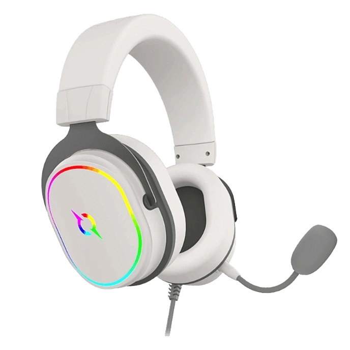 Gaming headset AQIRYS Altair 7.1 RGB USB White - img.0