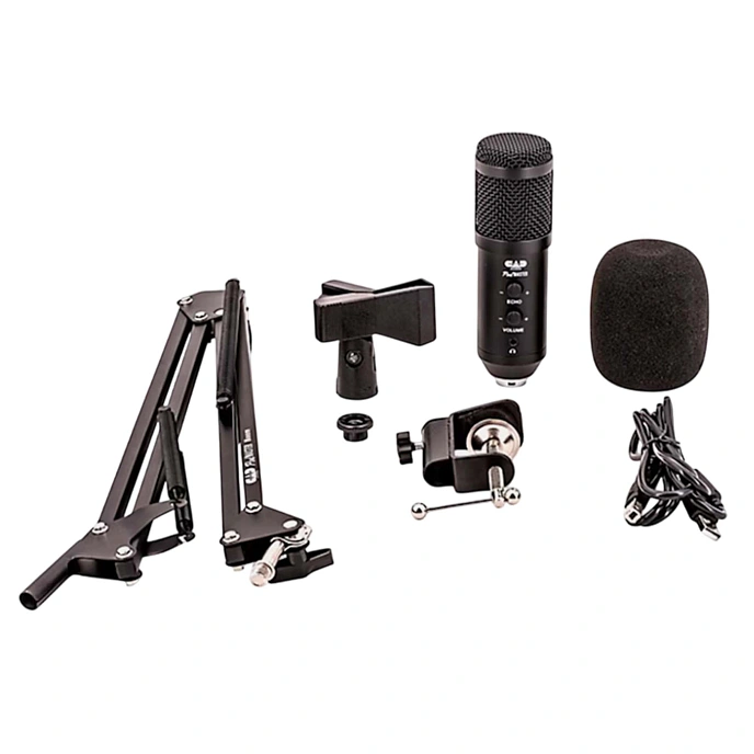 Studio microphone CAD PM1100 PodMasterD USB Pro Black - img.4