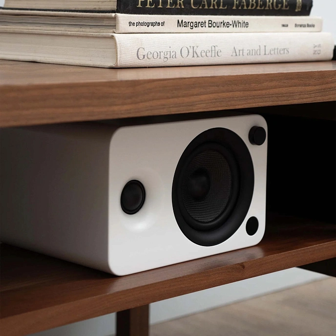 Bookshelf speakers Kanto YU4 Matte White - img.4