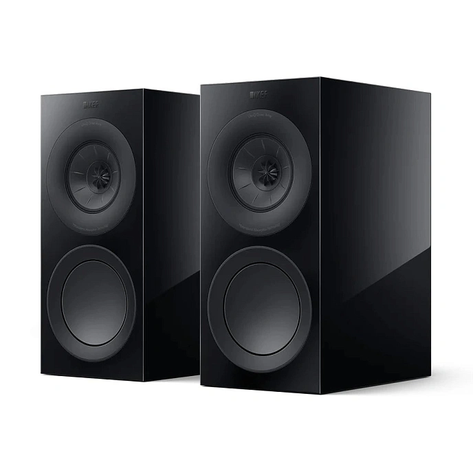 Bookshelf speakers KEF R3 Meta Black Gloss - img.0