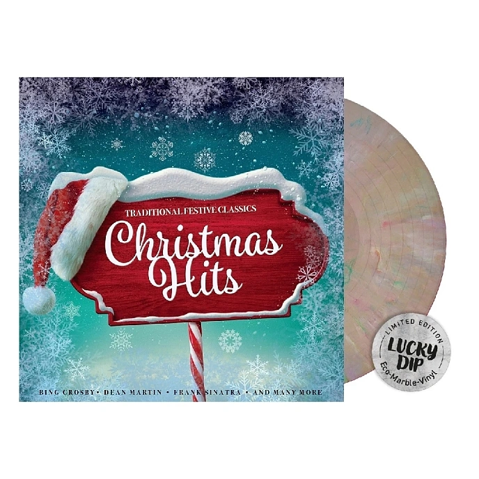 Vinyl Record Various Artists - Christmas Hits (Lucky Dip Marble) LP - img.1