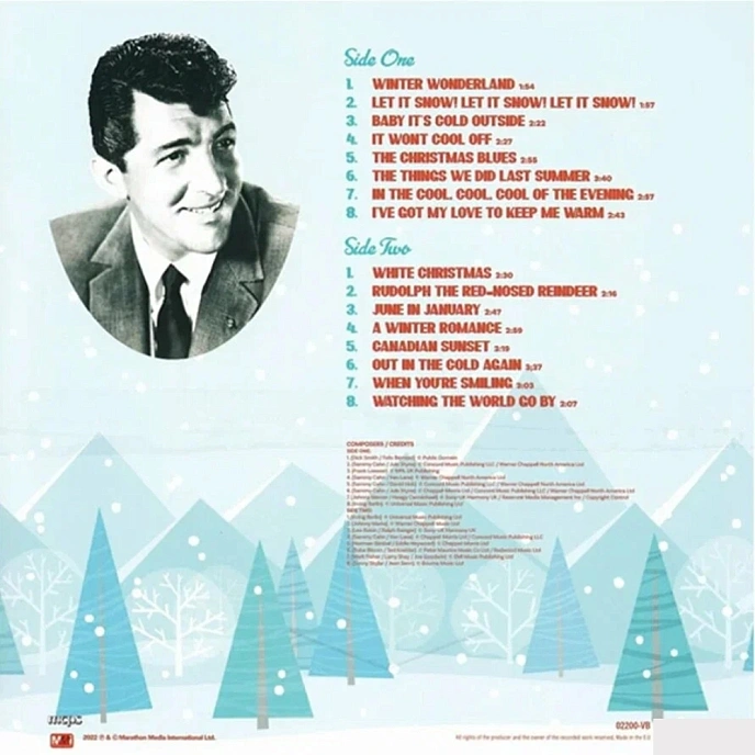 Vinyl Record Dean Martin - Christmas With Dino (Black) LP - img.1