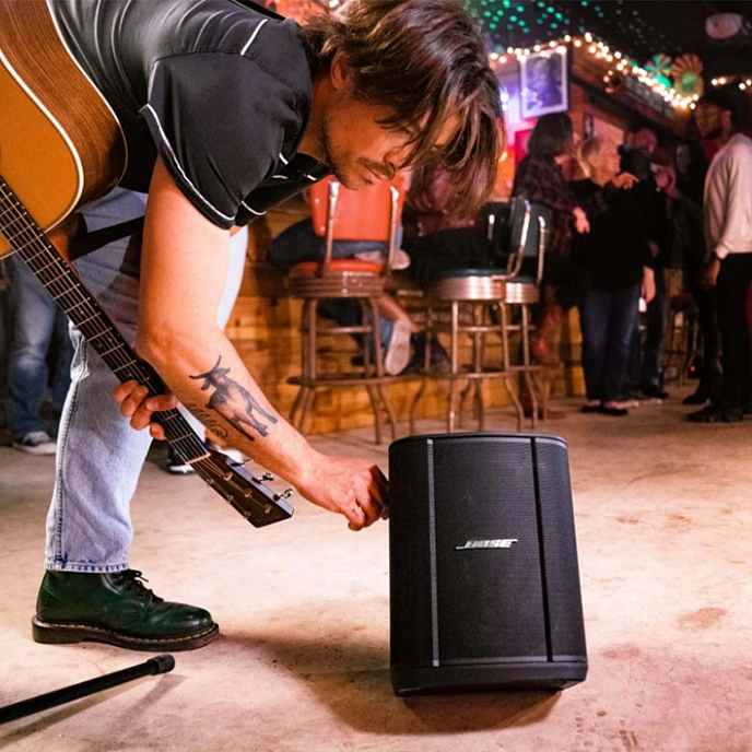 Portable speaker Bose S1 Pro + Portable Bluetooth Speaker System Black - img.8