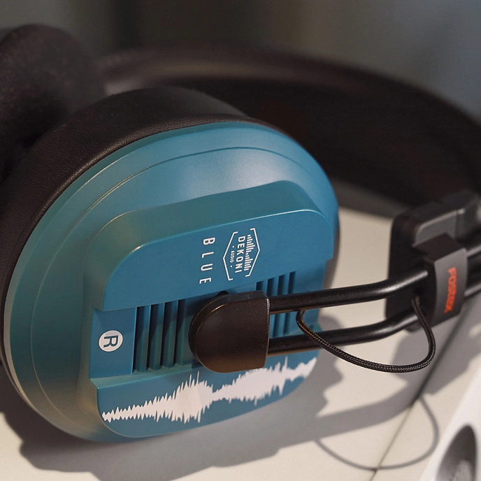 Over-ear headphones Dekoni Audio Blue Fostex/Dekoni Audiophile HiFi - img.5