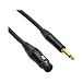 Cable Bespeco AHMA300 XLR – 6.3mm 3.0m - img.0