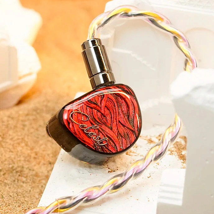 In-ear headphones Celest Yaksha Blood Red - img.6