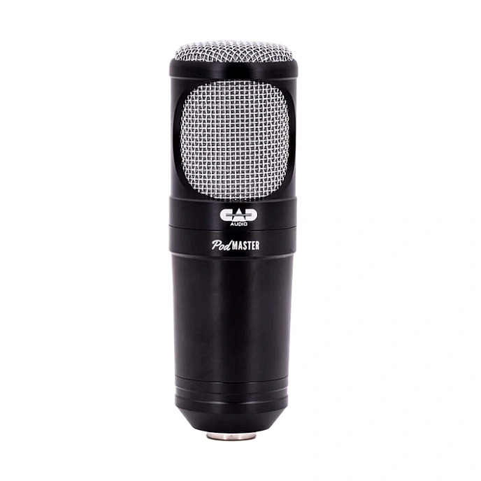 Microphone for streaming and gaming CAD PM1200 PodMaster SuperD Pro Black - img.0