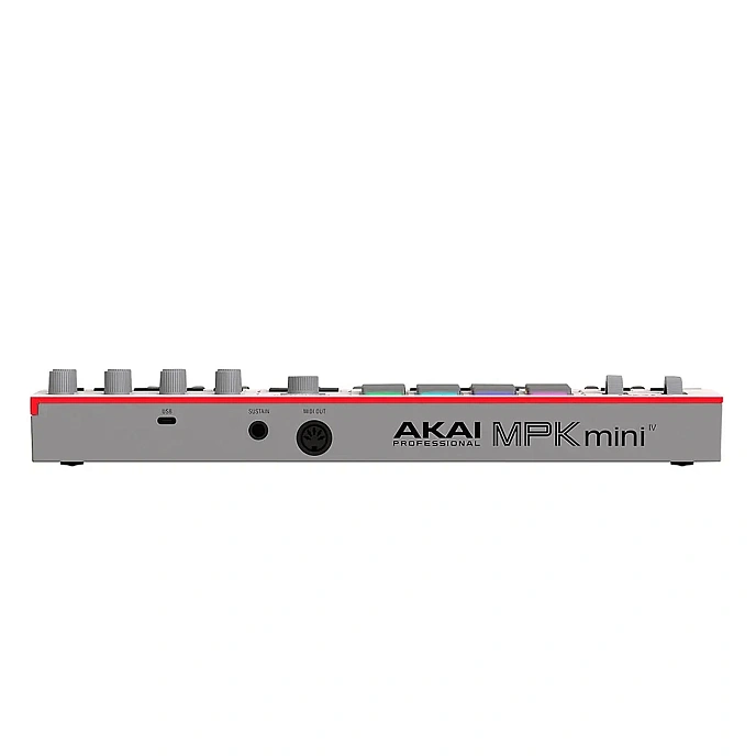 MIDI Keyboard AKAI PRO MPK Mini IV White - img.2