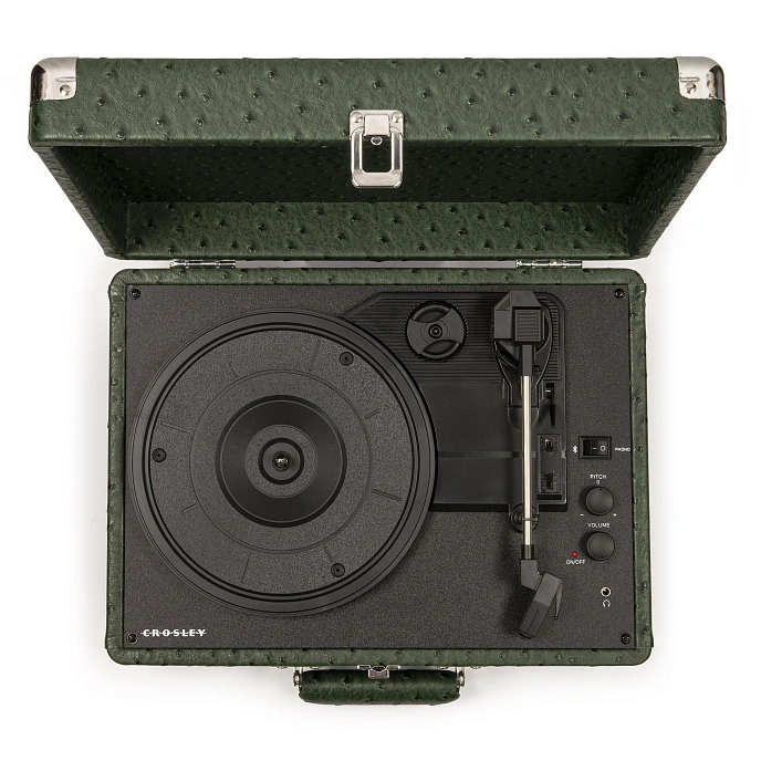 Turntable Crosley Cruiser Deluxe Green Ostrich - img.2