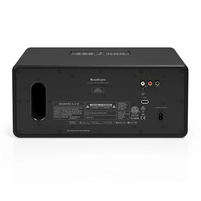 Multiroom speakers Audio Pro Drumfire D-2 W Black - img.2