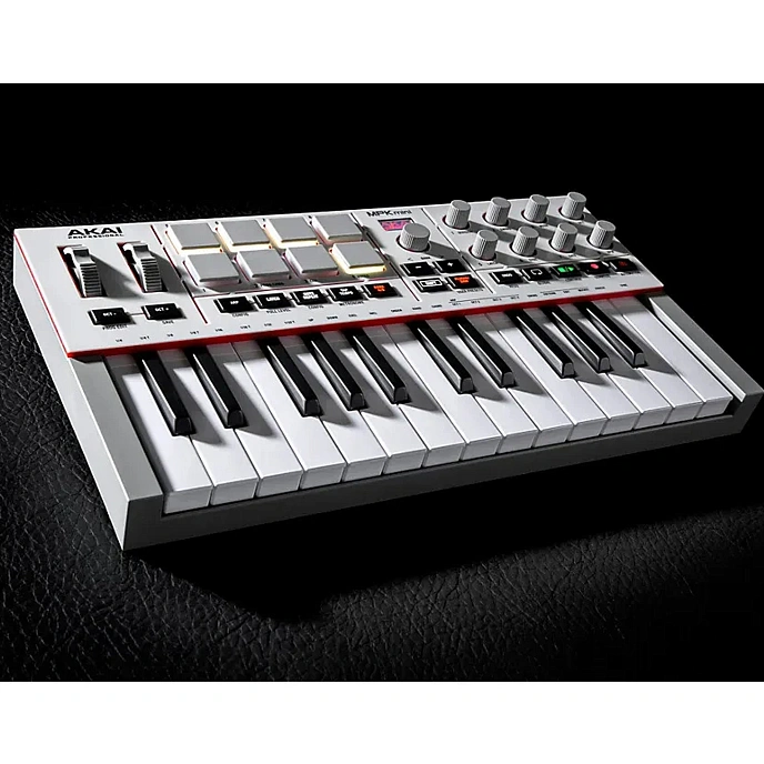 MIDI Keyboard AKAI PRO MPK Mini IV White - img.5