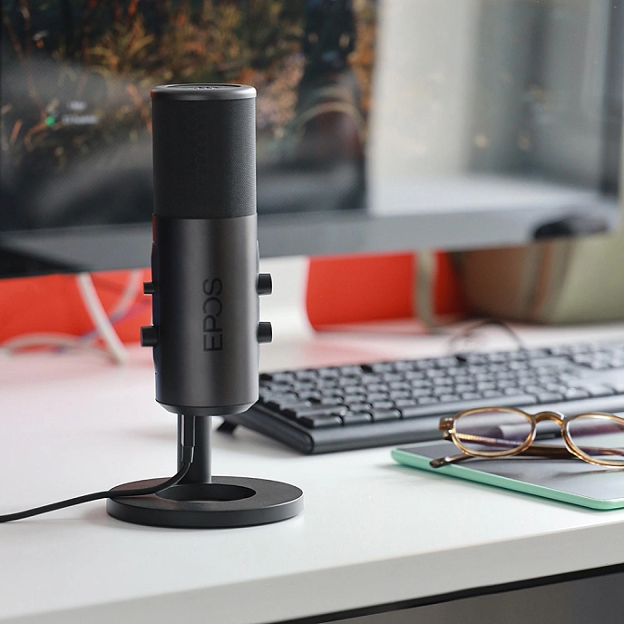 Microphone for streaming and gaming EPOS B20 Grey - img.1
