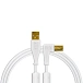 Cable DJTT Chroma Cables USB-A - USB-B Right Angled White 1.5m - img.0