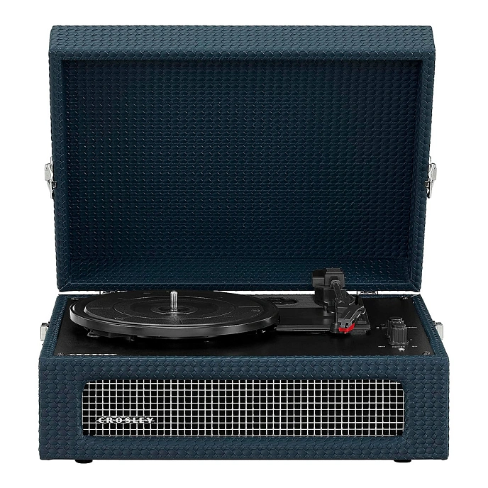Turntable Crosley Voyager Portable With Bluetooth Out Navy - img.0